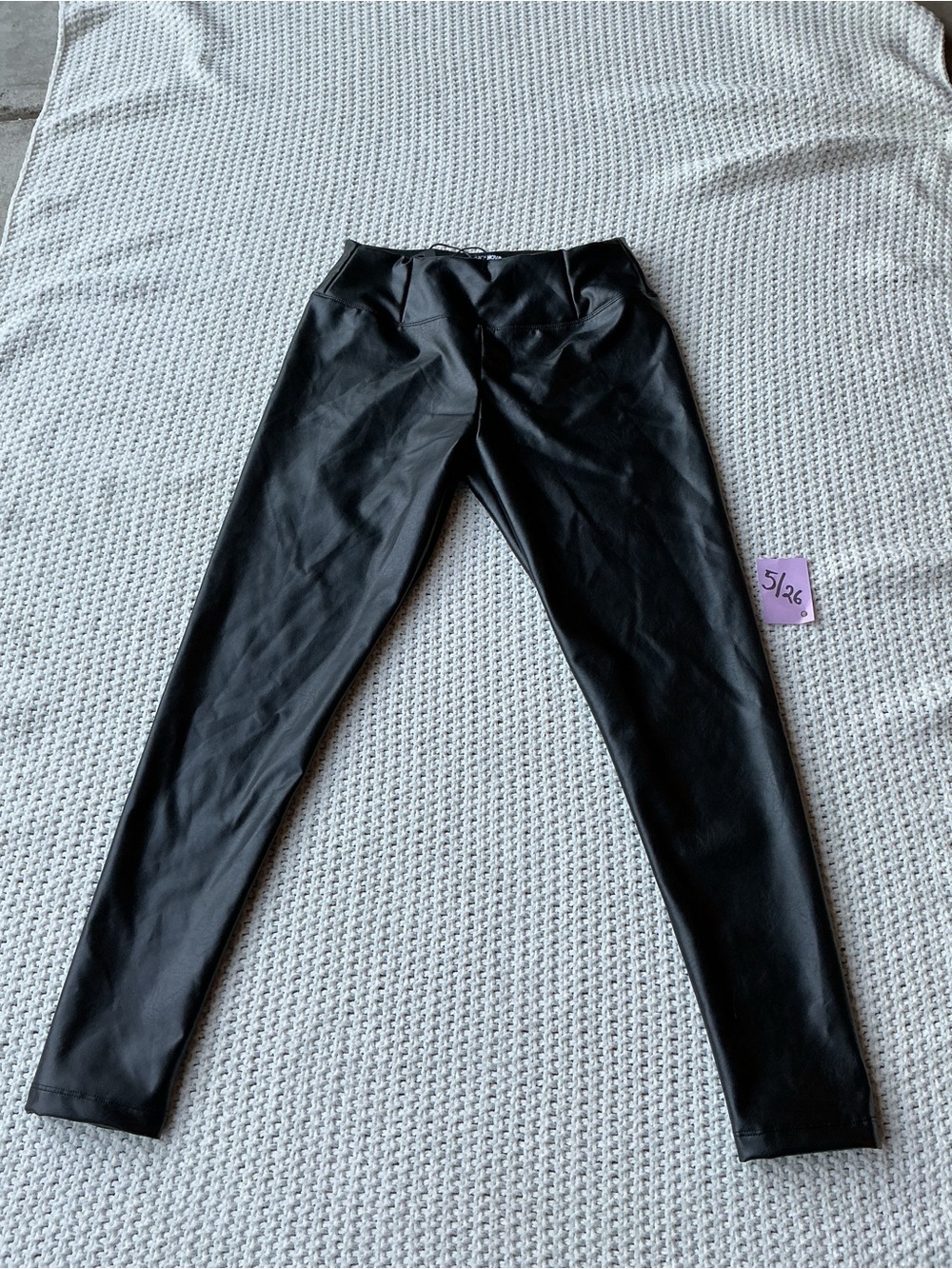 Fashion Nova Faux Leather Jeans - Black / New With Tags (leggings) - Picture 2 of 8